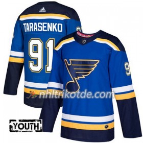 St. Louis Blues Trikot Vladimir Tarasenko 91 Adidas 2017-2018 Blau Authentic - Kinder